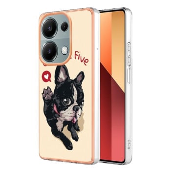 Противоударный чехол Electroplating IMD для Xiaomi Redmi Note 14S/ 13 Pro 4G / POCO M6 Pro 4G - Dog