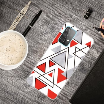 Противоударный чехол Triangular Pattern для Samsung Galaxy A32 4G- SJ-8
