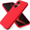 Силиконовый чехол Solid Color Liquid Silicone для OnePlus Nord N30/CE 3 Lite - красный