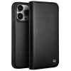 Чехол-книжка QIALINO Classic Genuine Leather для iPhone 15 Pro Max - черный