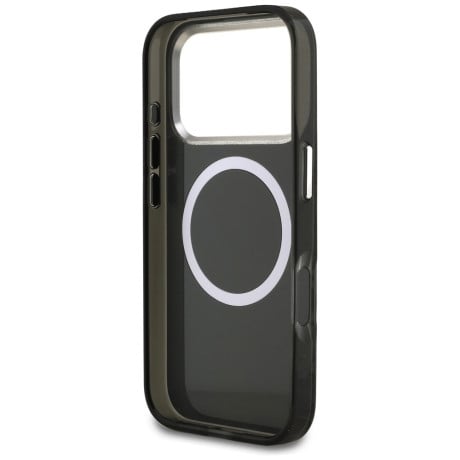 Оригинальный чехол Karl Lagerfeld IML Karl Head Logo с MagSafe на iPhone 17 Pro Max - Black