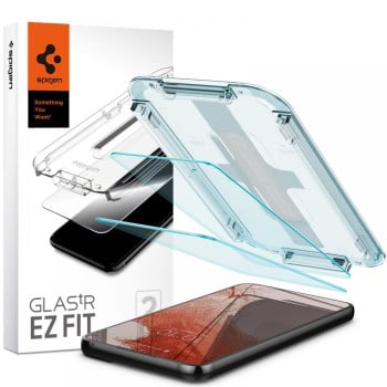 Комплект захисного скла Spigen Glas.Tr &quot;EZ Fit&quot; для Samsung Galaxy S22