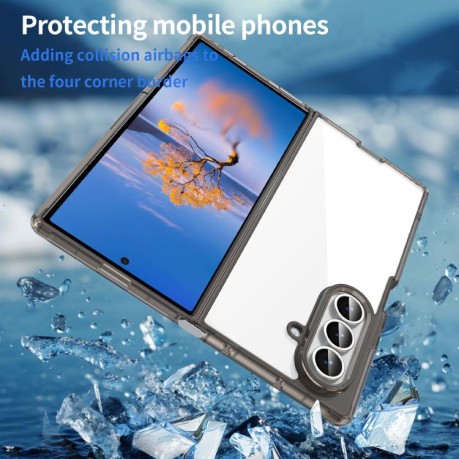 Чехол Airbag Magsafe PC Hybrid TPU для Samsung Galaxy Fold 7 5G - черный