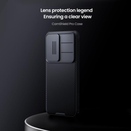 Протиударний чохол NILLKIN Black Mirror Series для Samsung Galaxy S25+ 5G - чорний