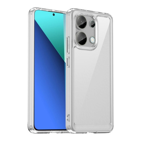 Противоударный чехол Colorful Acrylic Series для Xiaomi Redmi Note 13 4G Global - прозрачный