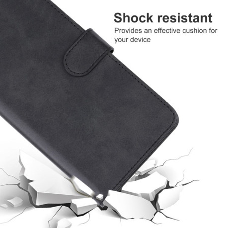 Чехол-книжка EsCase Leather для Xiaomi Redmi Note 13 4G - черный