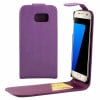 Фліп-чохол R64 Texture Single на Galaxy S7/G930 - фіолетовий