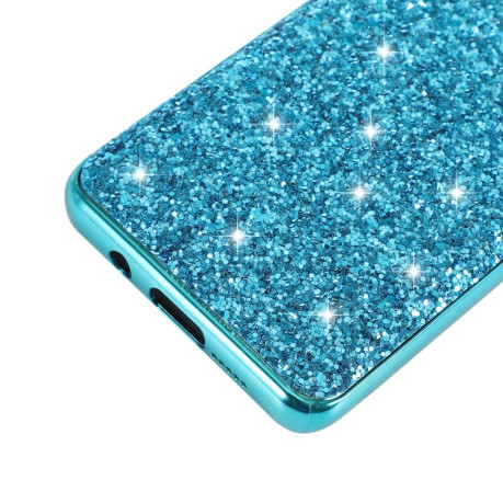 Ударозащитный чехол Glittery Powder на Xiaomi Mi Note 10 Lite - черный