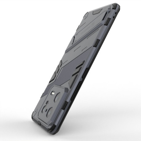 Противоударный чехол Punk Armor для Xiaomi 13 Pro - серый