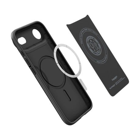 Оригінальний чохол Spigen Thin Fit з MagSafe на iPhone Air - Black