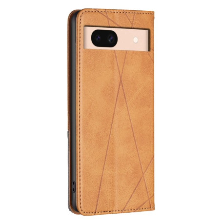 Чохол-книжка Rhombus Texture для Google Pixel 8a - жовтий