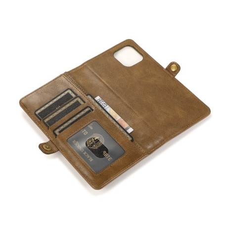 Чохол-книжка Strong Magnetic Detachable для iPhone 14/13 - коричневий