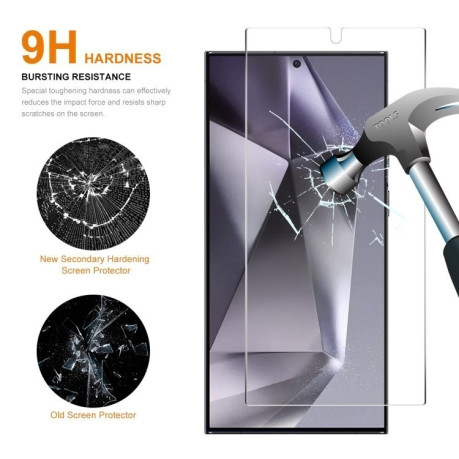 Защитное Стекло ENKAY Full Glue High Aluminum-silicon для Samsung Galaxy S25 Ultra 5G