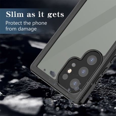 Протиударний чохол RedPepper IP68 Waterproof для Samsung Galaxy S24 Ultra 5G - чорний