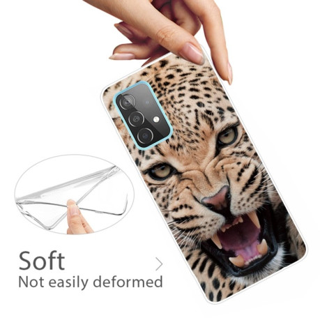 Ударозащитный чехол Painted для Samsung Galaxy A72 - Jaguar