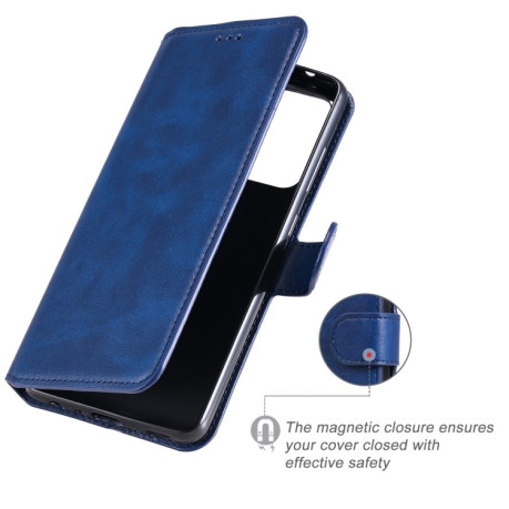 Чехол-книжка Classic Calf Texture для Samsung Galaxy A52/A52s - синий