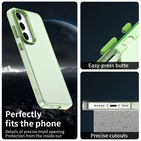 Протиударний чохол Candy Series для Samsung Galaxy S25+ 5G - зелений