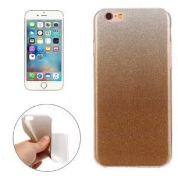 TPU Чехол IMD Color Fades Glitter Powder Gold для iPhone 6/ 6s