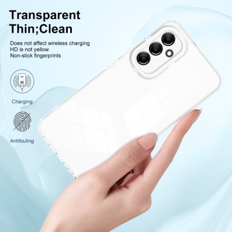Протиударний чохол Clear Color Frame для Samsung Galaxy S23 FE 5G - білий