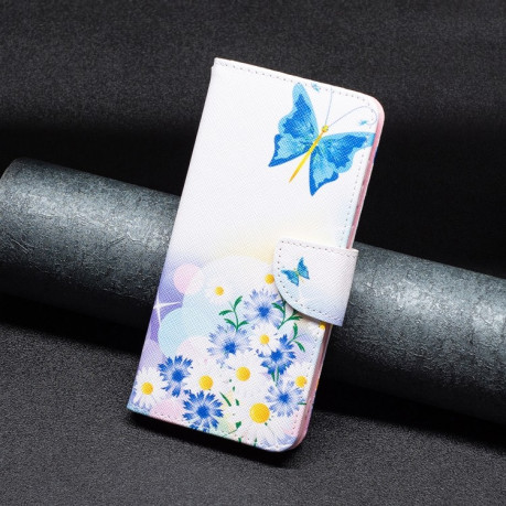 Чехол-книжка Colored Drawing Pattern для Samsung Galaxy A56 5G - Love