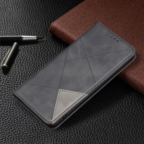 Чохол-книга Rhombus Texture для Samsung Galaxy A53 5G - чорний