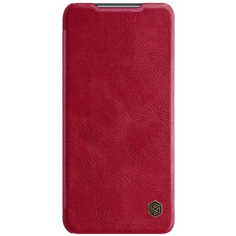 Кожаный чехол-книжка Nillkin Qin Series для Xiaomi  Poco M3 - красный
