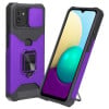 Противоударный чехол Sliding Camera Design для Samsung Galaxy A03/A04E - фиолетовый