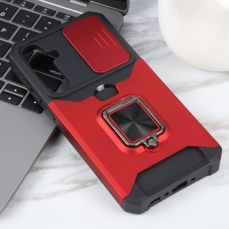 Протиударний чохол Armor Camera Shield для Samsung Galaxy A35 5G - червоний