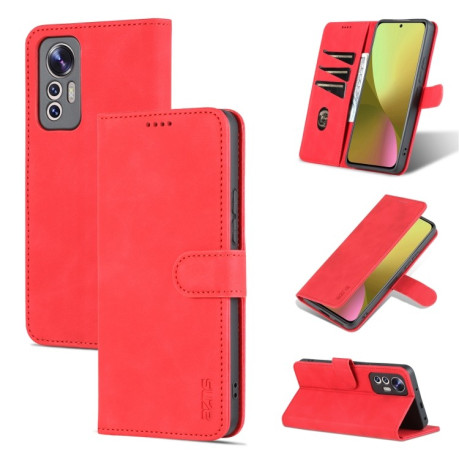 Чохол-книжка AZNS Skin Feel Calf для Xiaomi 12 Lite - червоний