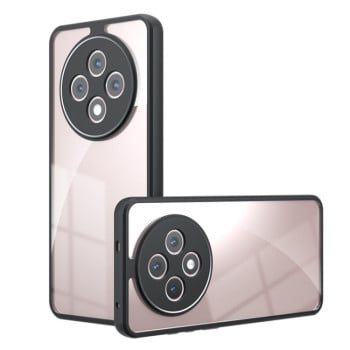 Противоударный чехол Armor Precise Hole гибрид на OPPO Reno12 F/Reno12 FS/F27 - прозрачный