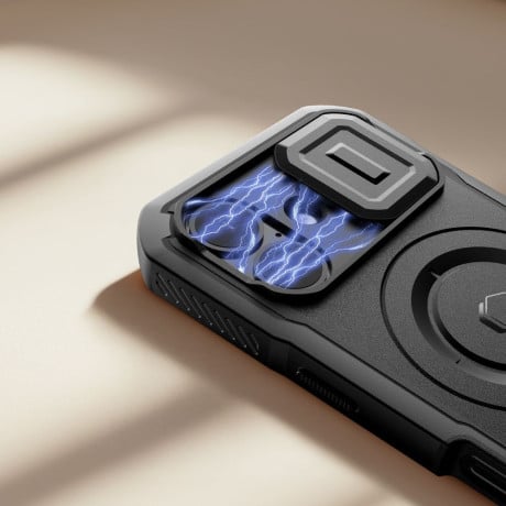 Чехол Tech-Protect Kevlar Cam на iPhone 17 - Black