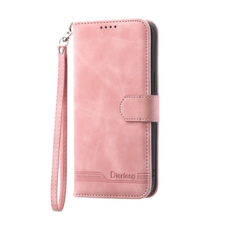 Чохол-книжка Dierfeng Dream для Xiaomi Redmi Note 12 4G - рожевий