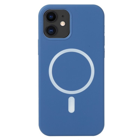 Противоударный чехол Nano Silicone (Magsafe) для iPhone 14/13 - синий