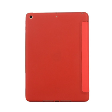 Чехол-книжка HMC Three-folding Holder на iPad 9/8/7 10.2 (2019/2020/2021) - красный
