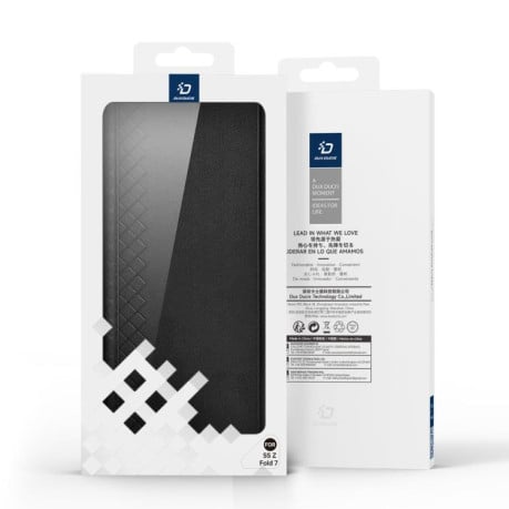 Чехол-книжка DUX DUCIS Bril Series на  Samsung Galaxy Fold 7 5G - черный