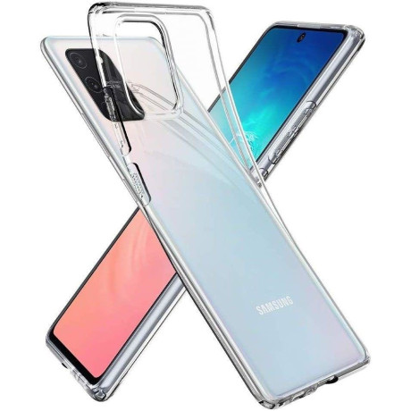 Оригинальный чехол Spigen Liquid Crystal для Samsung Galaxy S10 Lite Crystal Clear