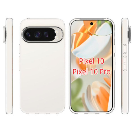 Противоударный чехол Waterproof Texture для Google Pixel 10 / 10 Pro - прозрачный