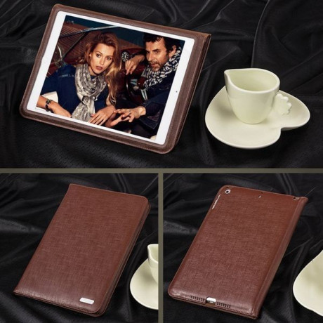Кожаный Чехол l-brno Card Holder коричневый для iPad Air 2