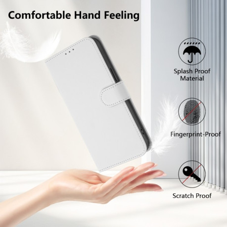 Чохол-книжка Skin Feel S-type для iPhone 16e - білий