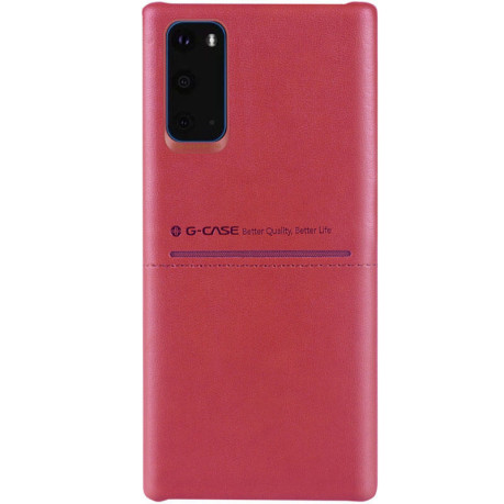 Чохол G-Case Cardcool Series для Samsung Galaxy S20+ Plus-червоний