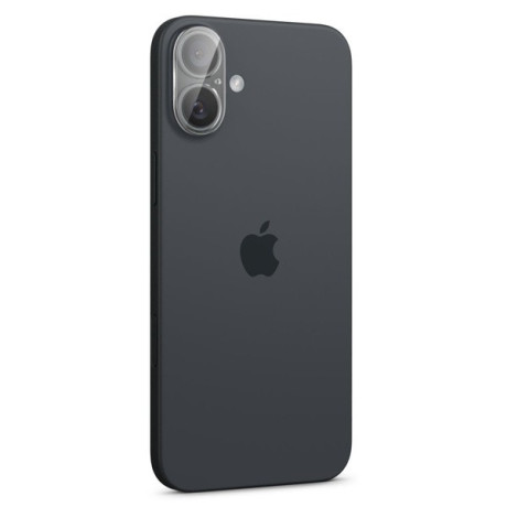 Комплект защитных стекол на камеру Spigen Optik Glas.tR 2 pcs для iPhone 16 / 16 Plus - transparent