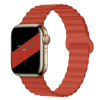 Ремешок Reverse Buckle Magnetic для Apple Watch Ultra 49mm /45mm/44mm/42mm - красный