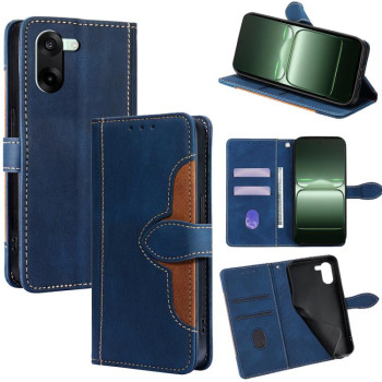 Чехол-книжка с мягким покрытием Skin Feel и магнитной застёжкой для OnePlus Ace 5 Racing / Nord CE5 — синий