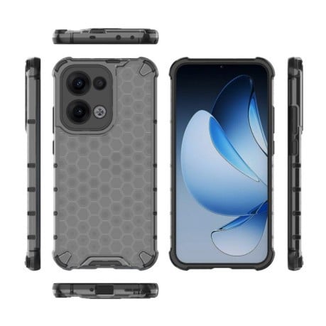 Протиударний чохол Honeycomb на OPPO Reno13 5G Global - чорний