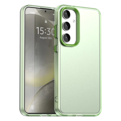 Протиударний чохол Candy Series для Samsung Galaxy S25+ 5G - зелений