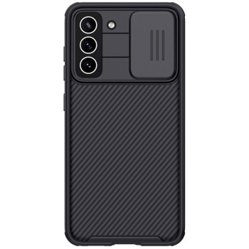 Противоударный чехол NILLKIN Black Mirror Series на Samsung Galaxy S21 FE - черный