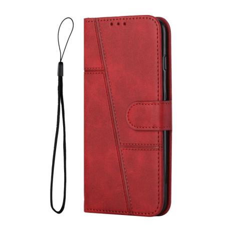 Чохол-книжка Stitching Calf Texture для Infinix Note 50 4G / 50 Pro 4G - червоний
