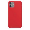 Силіконовий чохол Silicone Case Red на iPhone 11