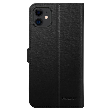 Оригинальный чехол Spigen Wallet S для IPhone 11 Black