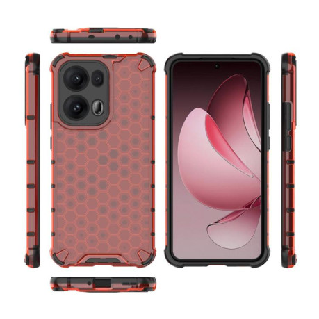 Протиударний чохол Honeycomb на OPPO Reno13 Pro 5G Global - червоний